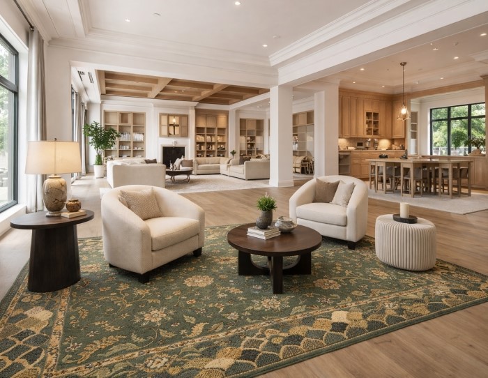 matching_carpets_in_open_floor_plan